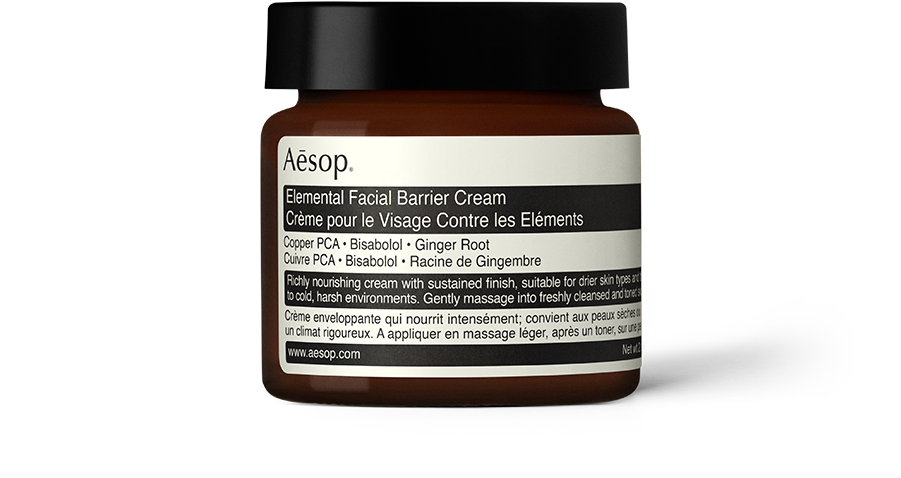 60ml tub of Aesop Elemental facial barrier cream
