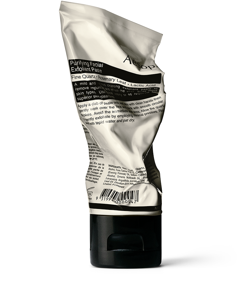 75ml tube of Aesop Purifying Facial Exfoliant Paste