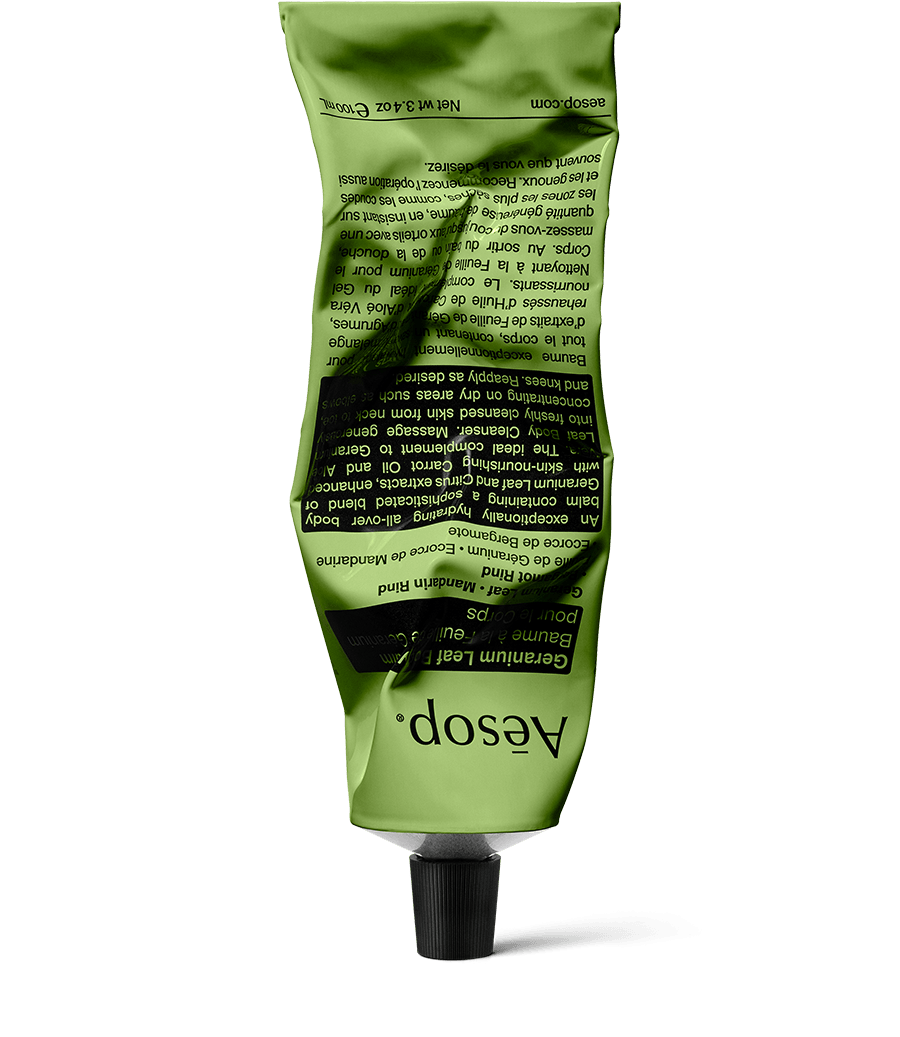 100ml Tube of Aesop Geranium Leaf Body Balm