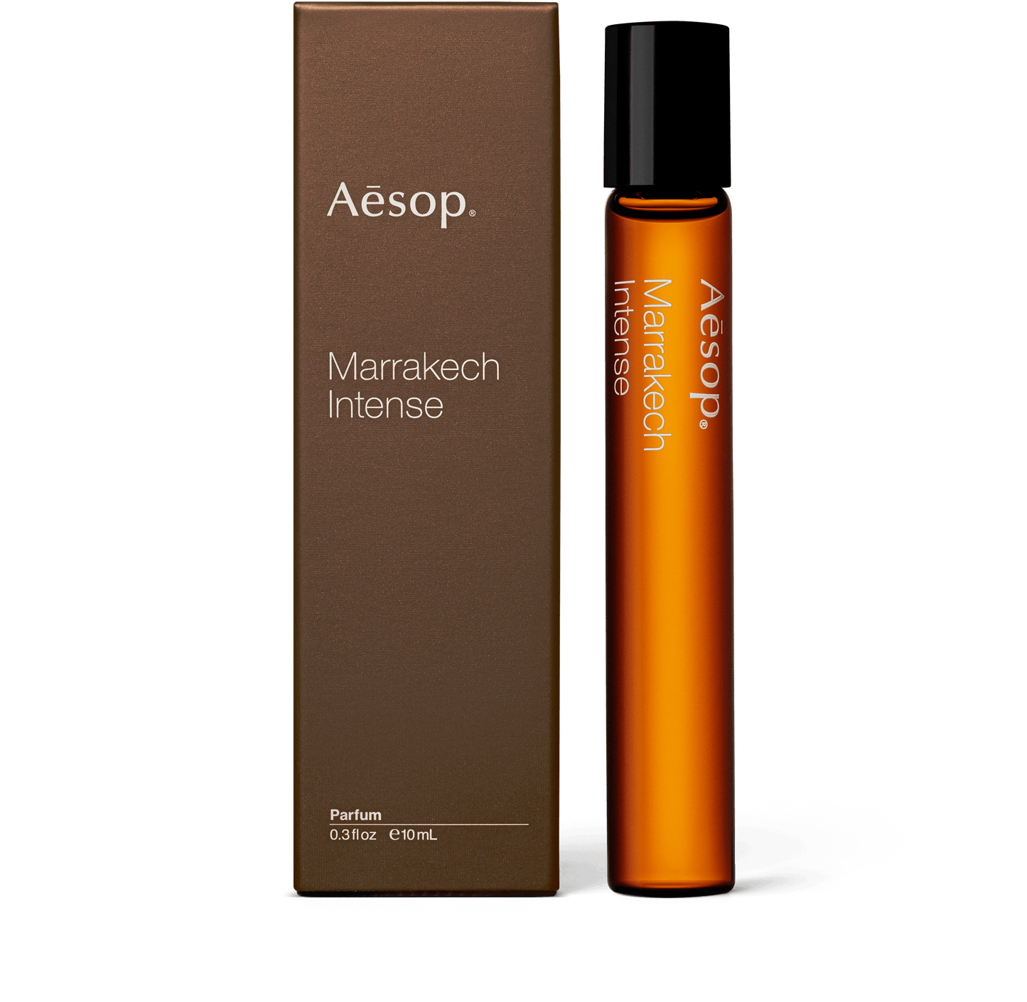 10ml bottle of Aesop Marrakech intense parfum
