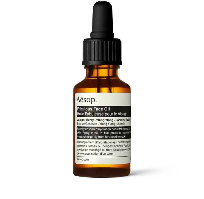 25ml bottle of Aesop Fabulous face oil