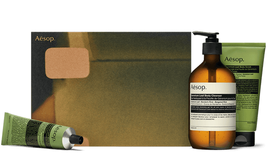 Geranium Body Trio