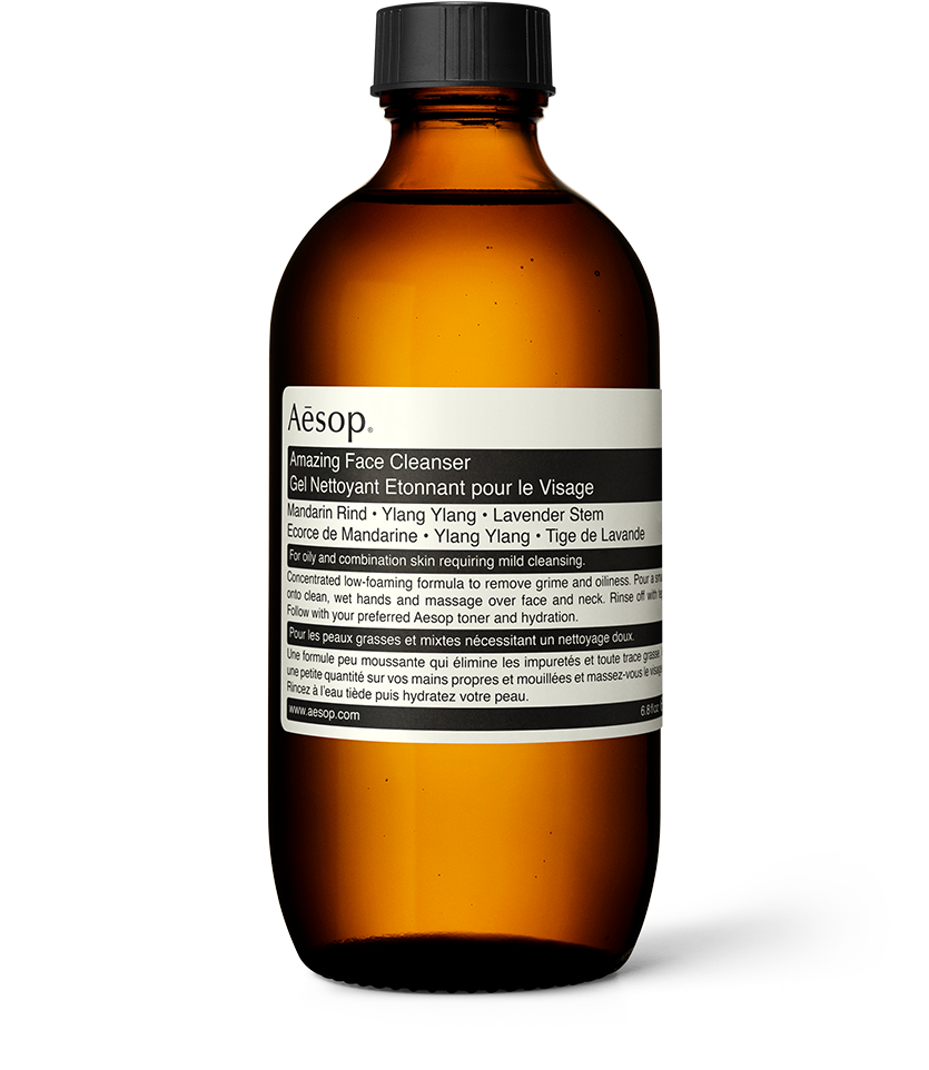 200ml bottle of Aesop Amazing Face Cleanser