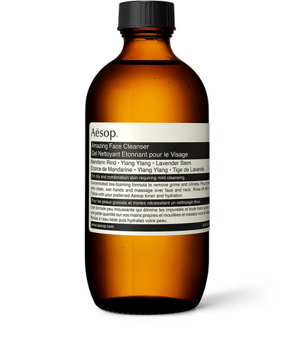 200ml bottle of Aesop Amazing Face Cleanser