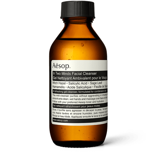 100ml bottle of Aesop In Two Minds Facial Cleanser