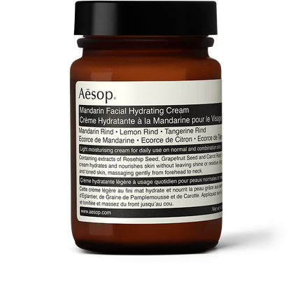 120ml tub of Aesop Mandarin Facial Hydrating Cream