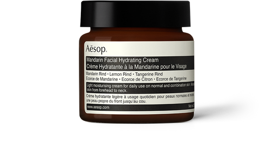 60ml tub of Aesop Mandarin Facial Hydrating Cream