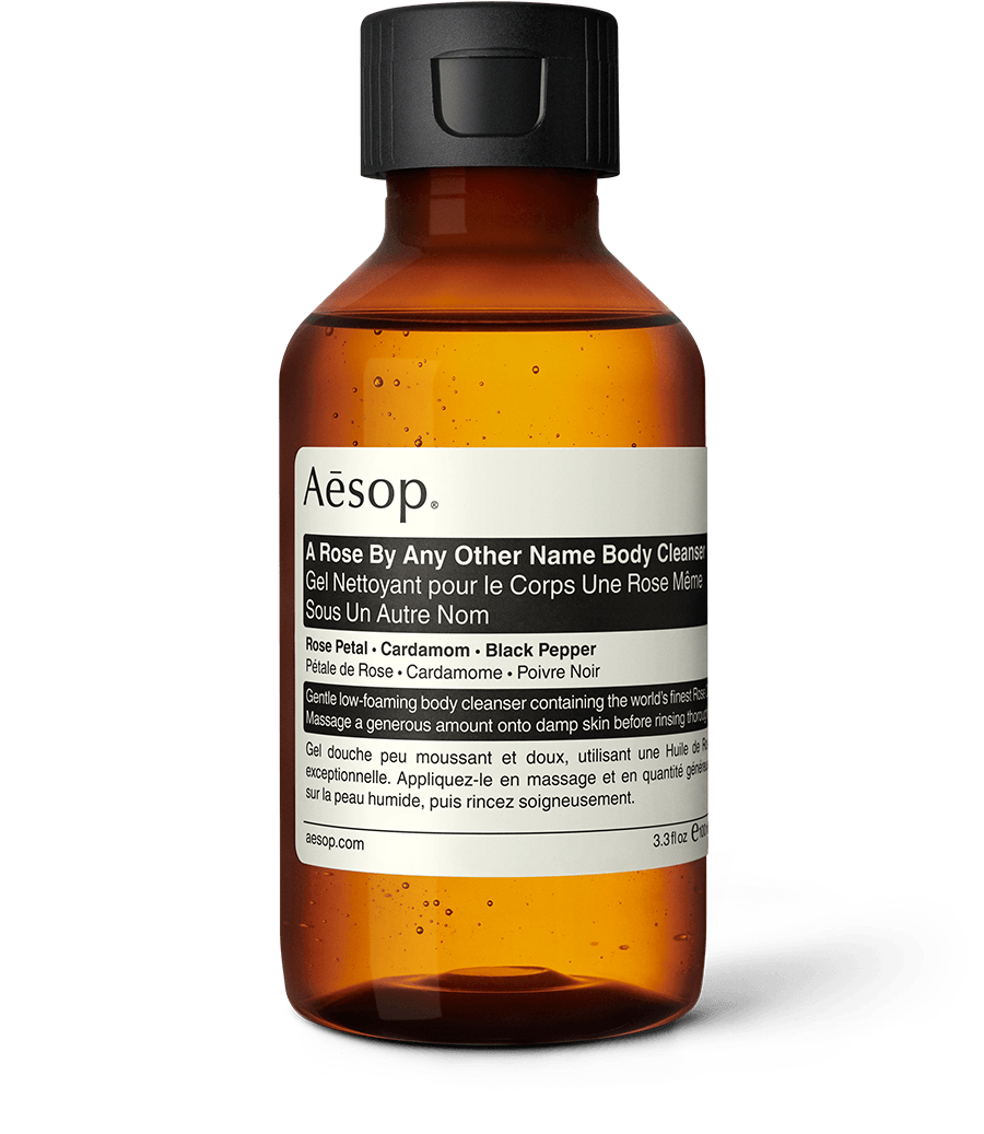 100ml bottle of Aesop A Rose By Any Other Name Body Cleanser