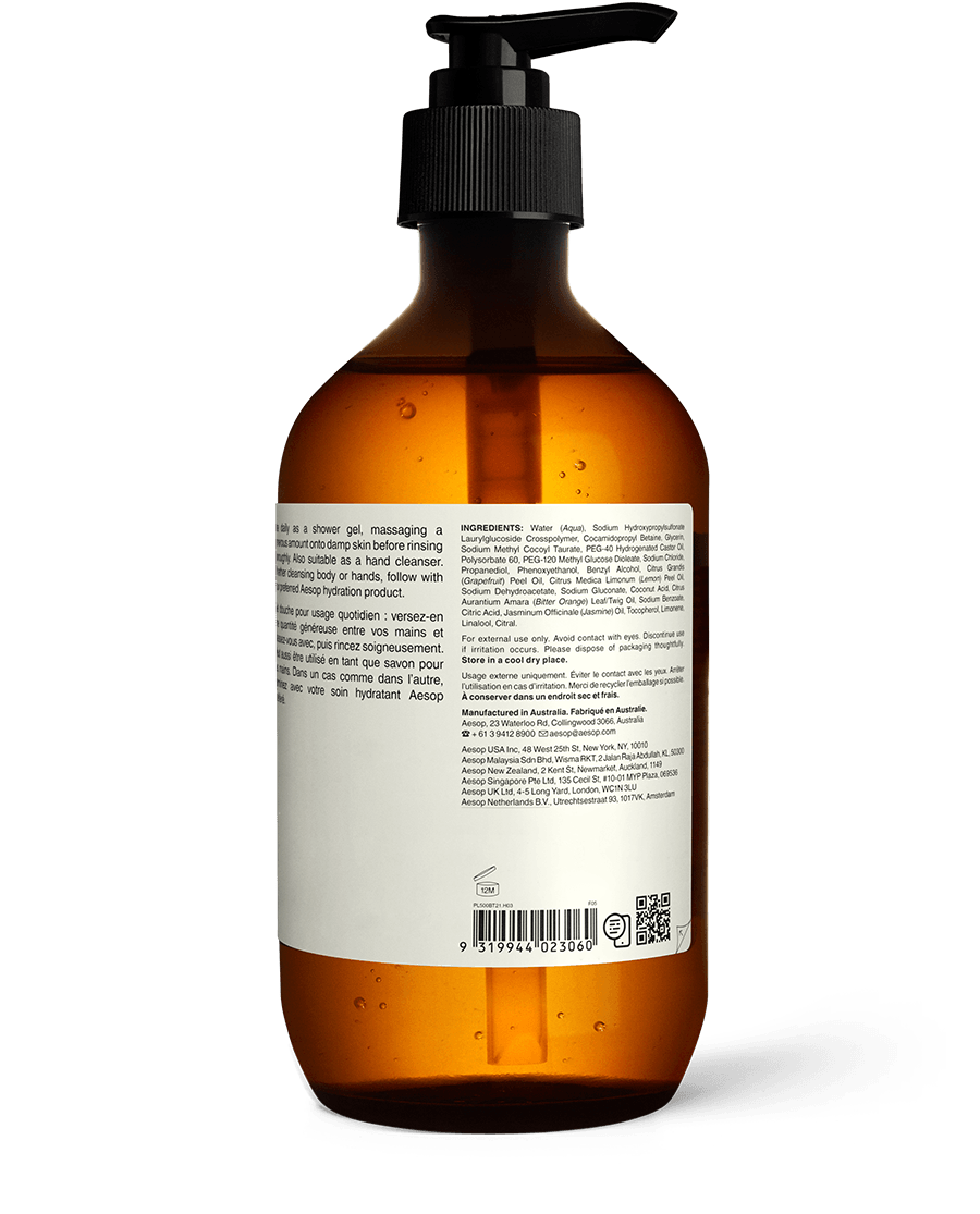 Geranium Leaf Body Cleanser