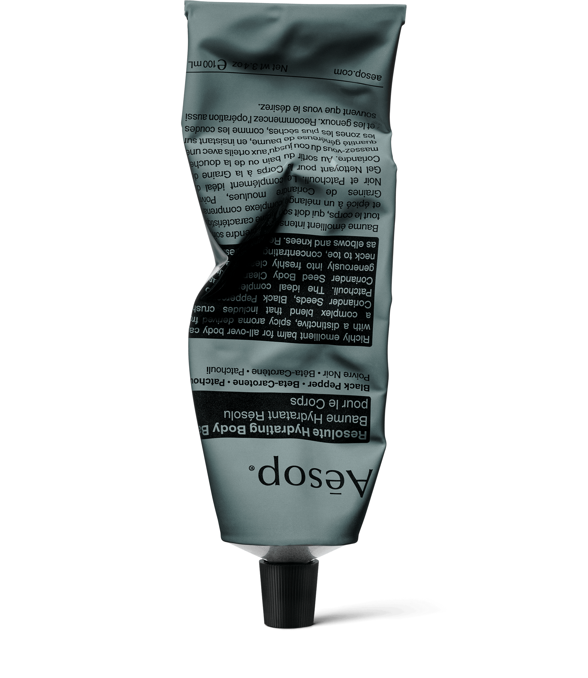 100ml tube of Aesop Resolute Hydrating Body Balm