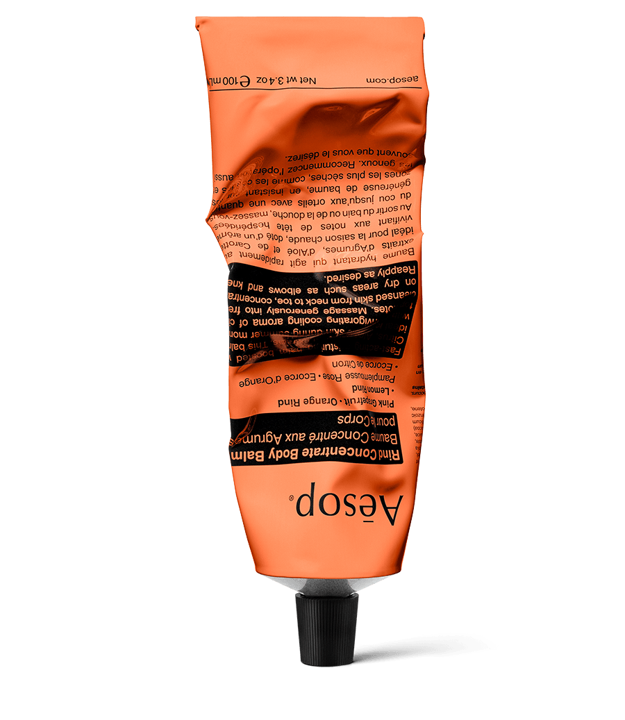 100ml tube of Aesop Rind Concentrate Body Balm