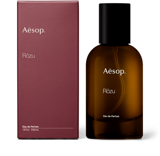 50ml bottle of Aesop Rozu Eau de Parfum