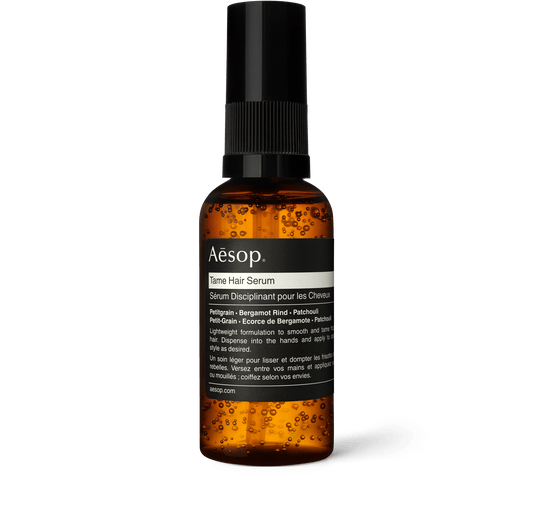 60ml bottle of Aesop Tame Hair Serum