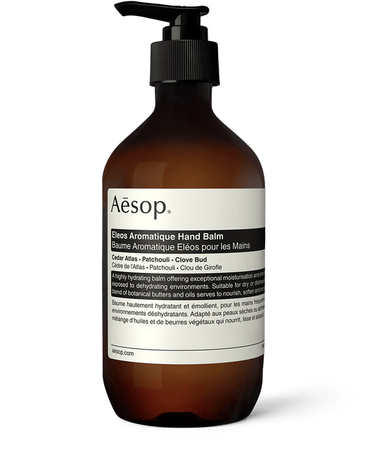 500ml bottle of Aesop Eleos Aromatique Hand Balm