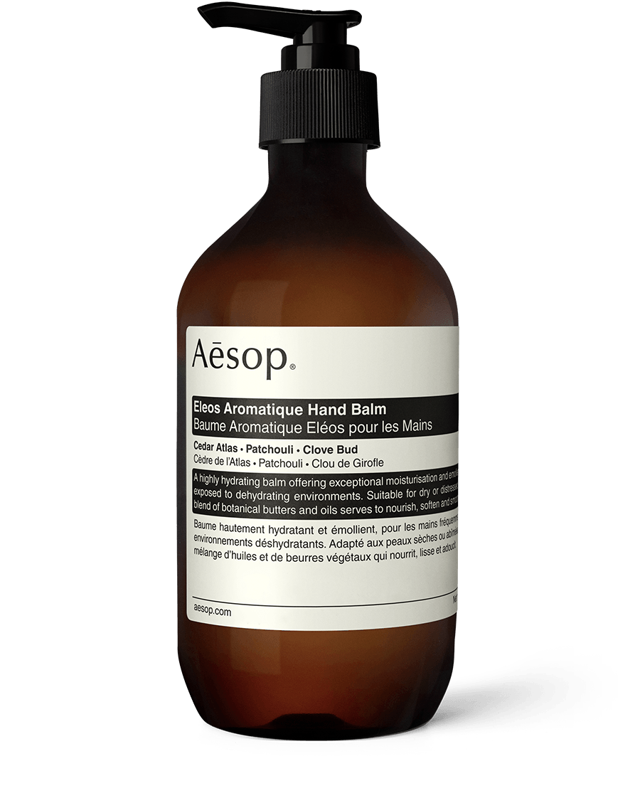 500ml bottle of Aesop Eleos Aromatique Hand Balm