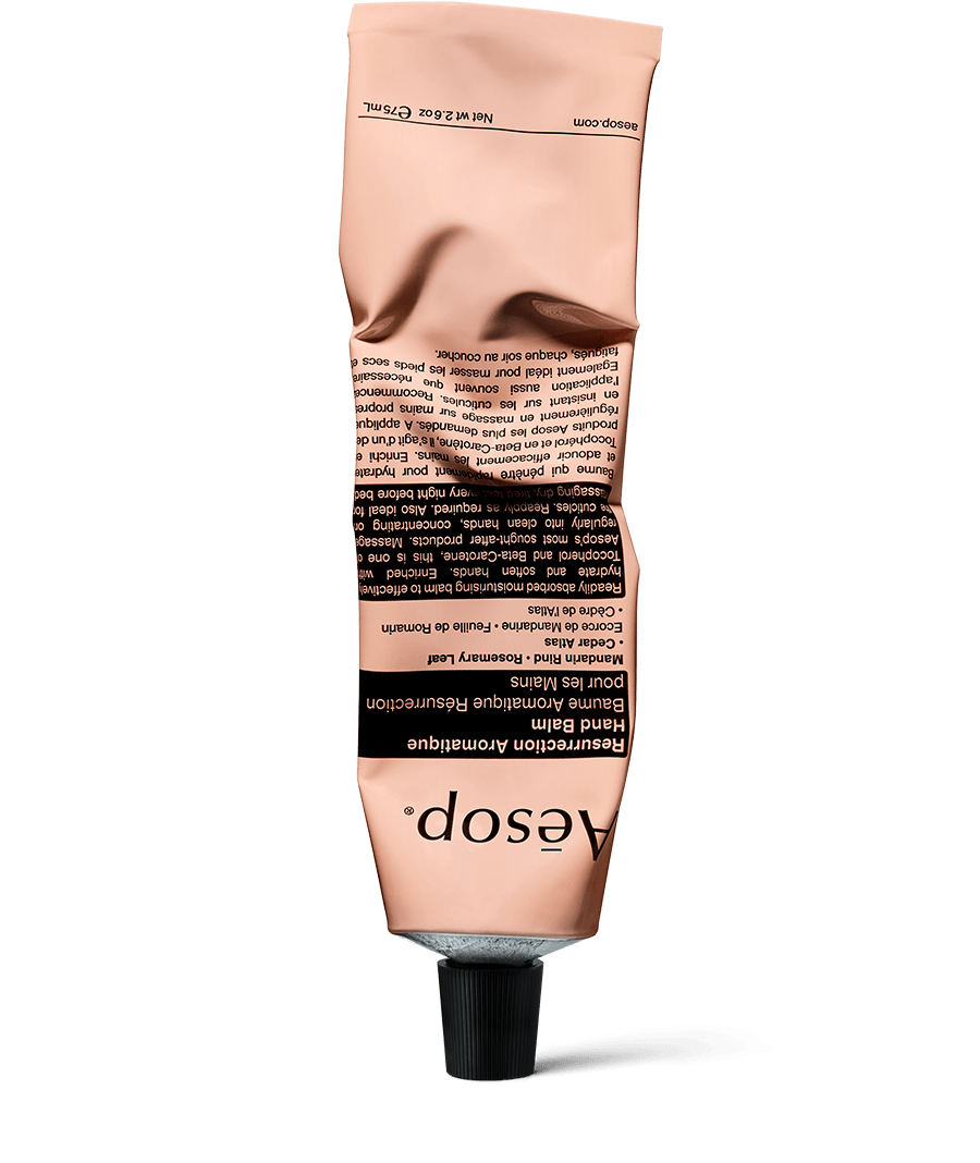 75ml Tube of Aesop Resurrection Aromatique Hand Balm