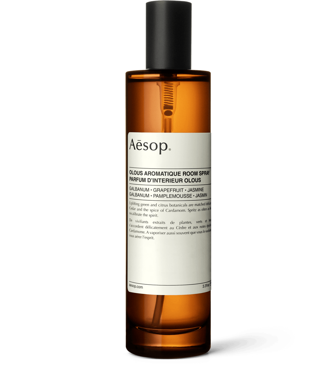 100ml bottle of Aesop Olous aromatique room spray