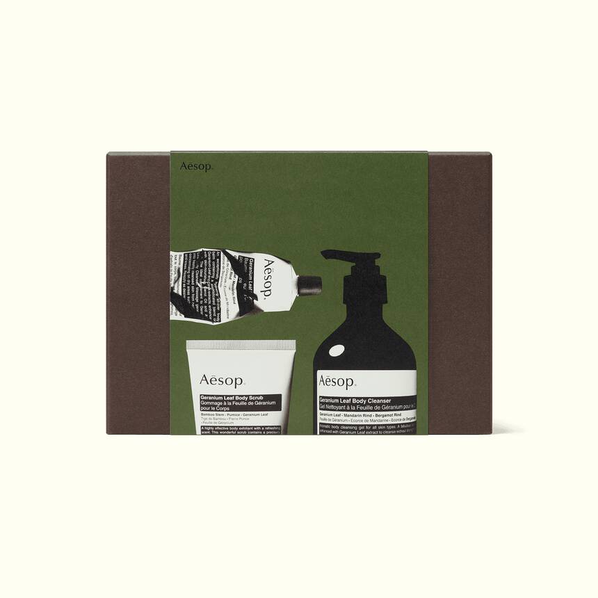 Party in the Greenhouse—A Geranium Leaf Trio – Aesop
