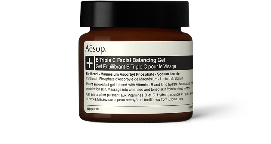 60ml tub of Aesop B Triple C Facial Balancing Gel
