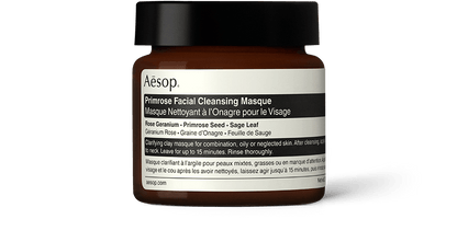 60ml tub of Aesop Primrose Facial Cleansing Masque