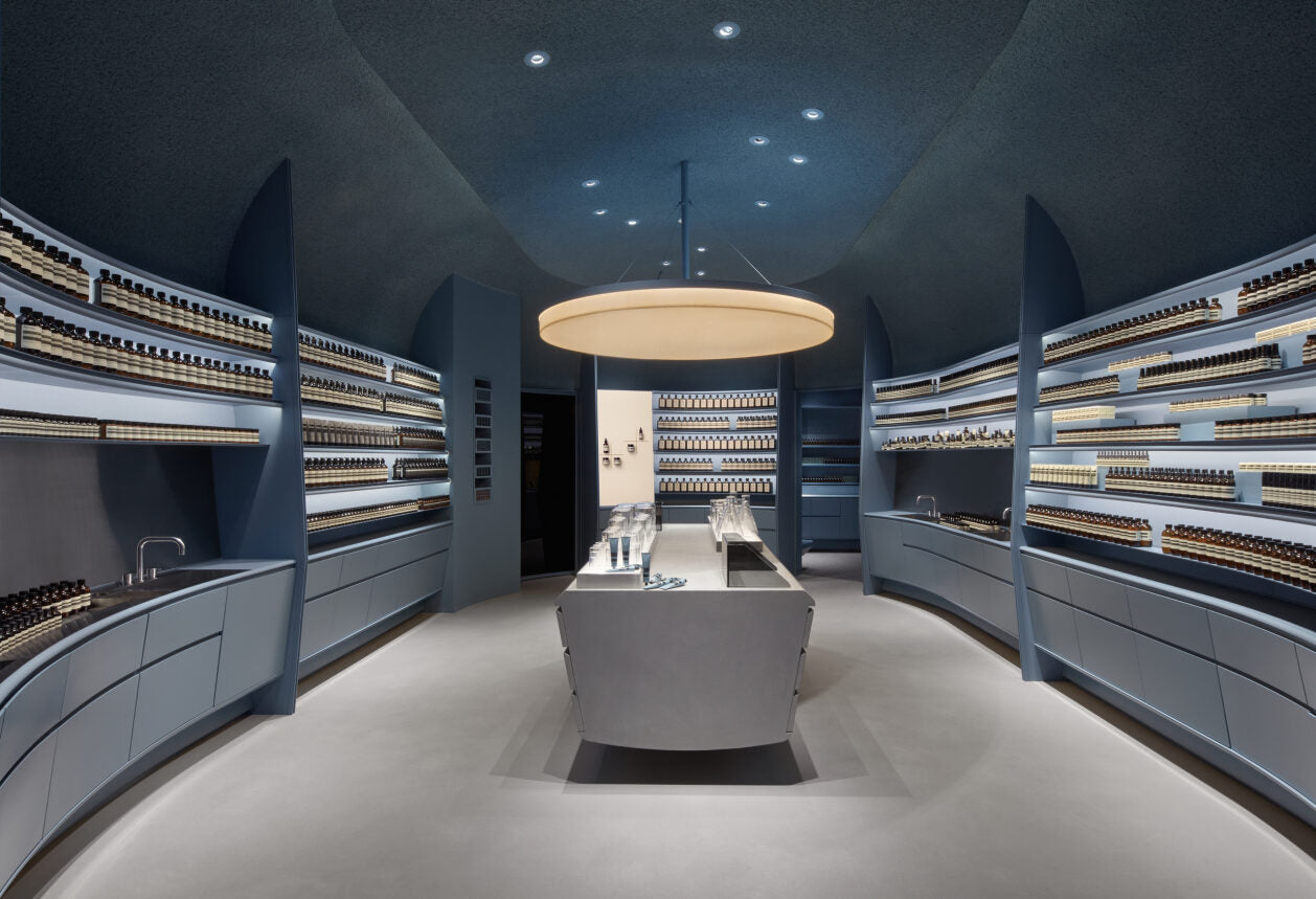 Aesop store at the Mall of the Emirates