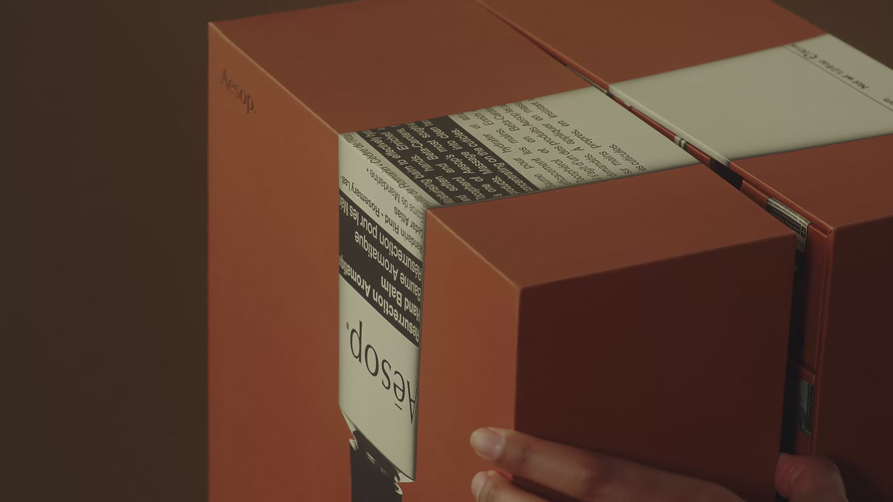 Aesop product video preview
