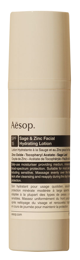 Sage & Zinc Facial Hydrating Lotion SPF15 50mL